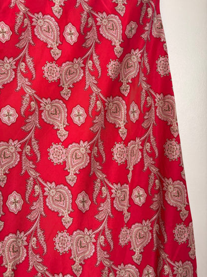 VINTAGE GAP PASLEY SKIRT - M