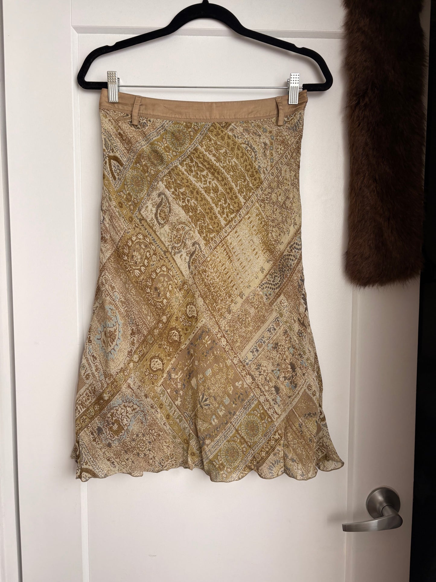 MANGO PAISLEY MIDI/MAXI SKIRT - 6