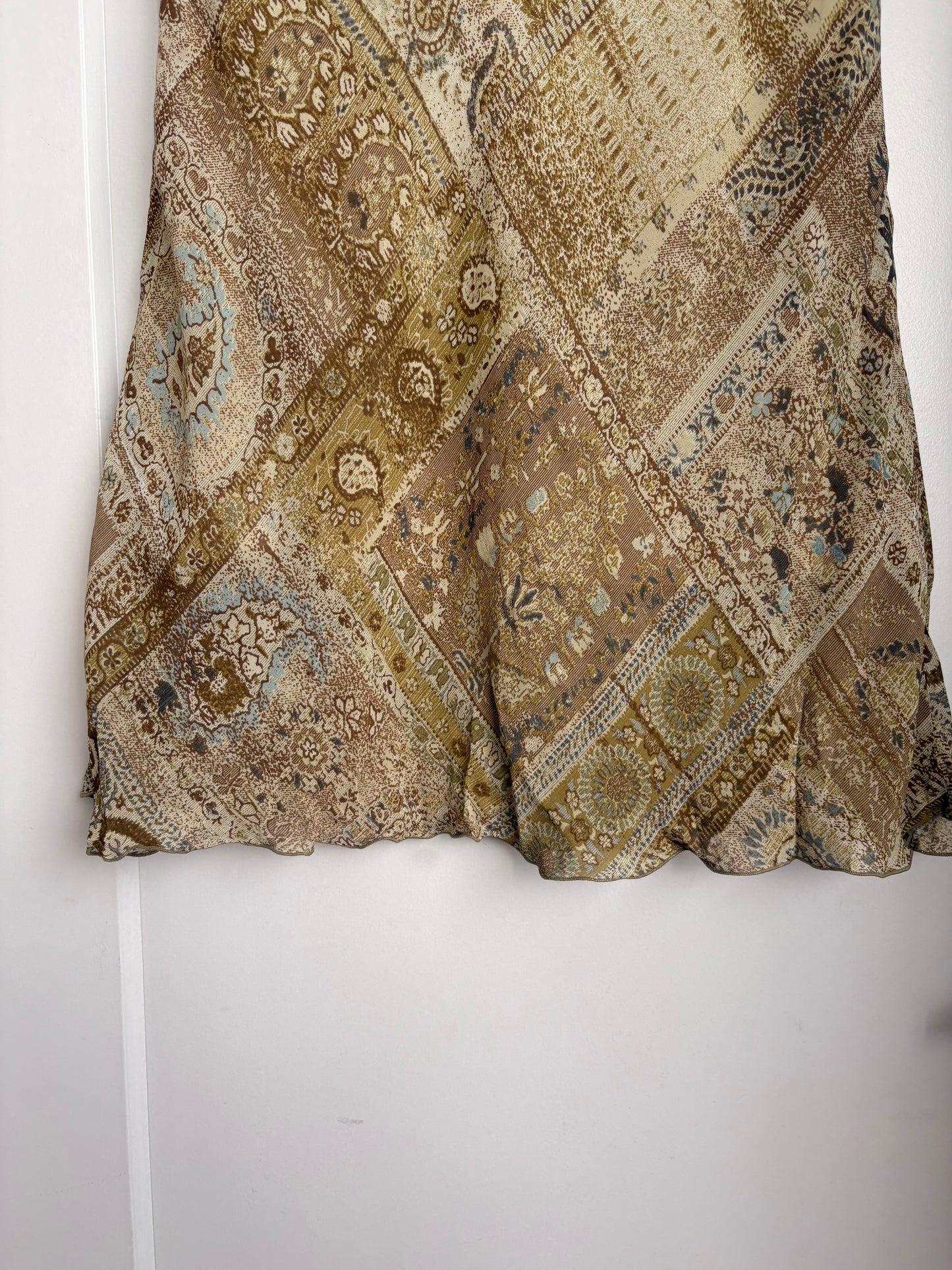 MANGO PAISLEY MIDI/MAXI SKIRT - 6