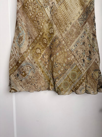 MANGO PAISLEY MIDI/MAXI SKIRT - 6