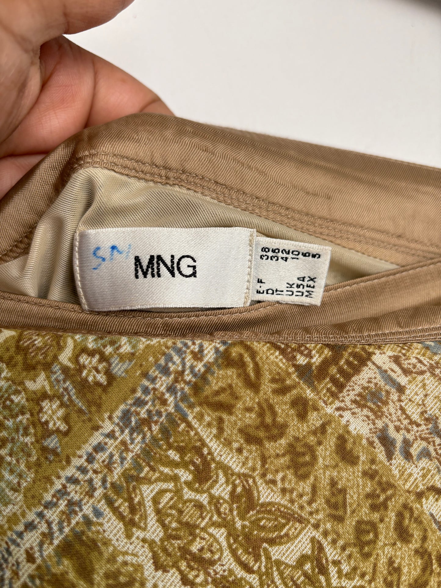 MANGO PAISLEY MIDI/MAXI SKIRT - 6