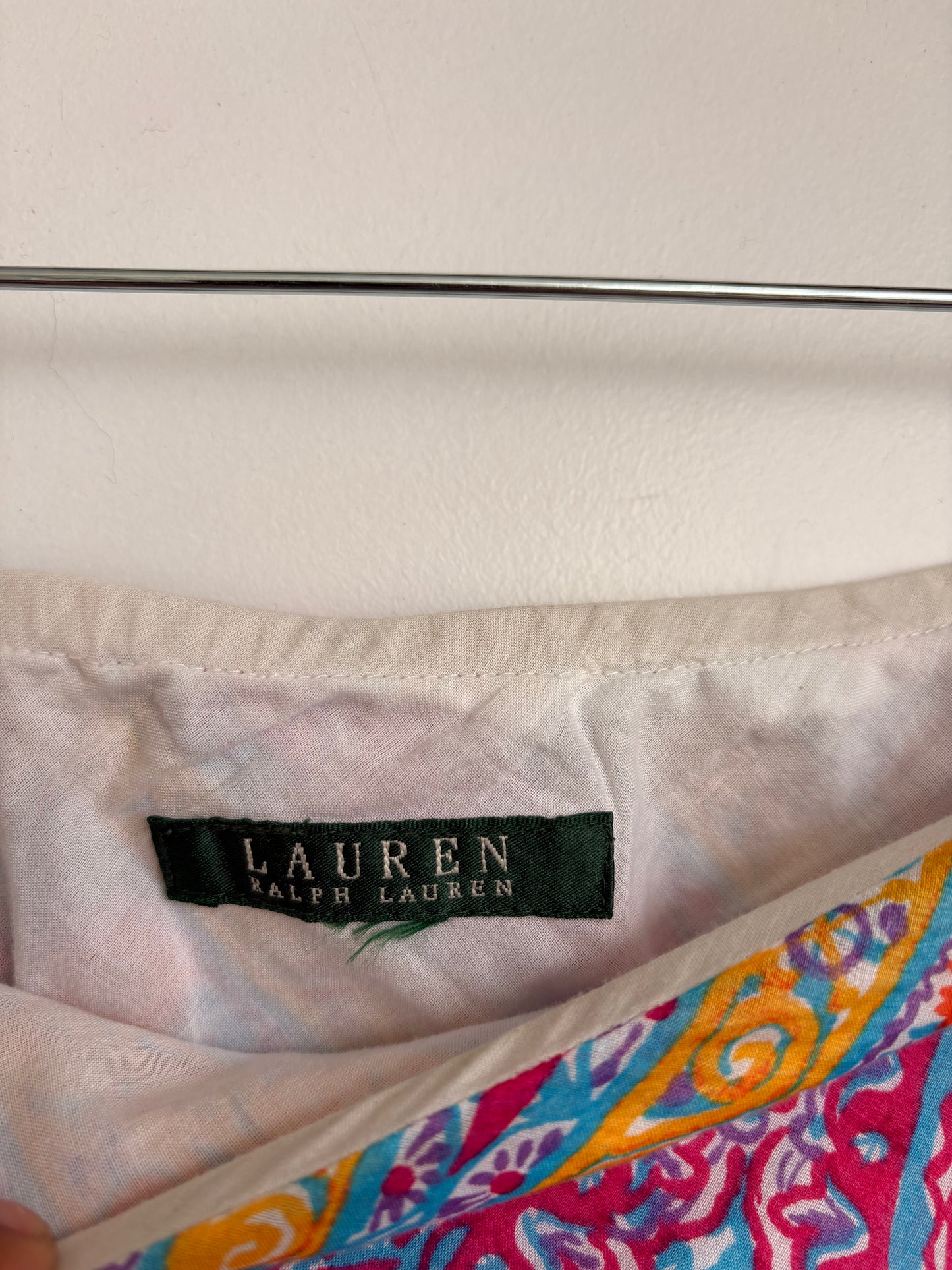 PAISLEY RALPH LAUREN SKIRT - M