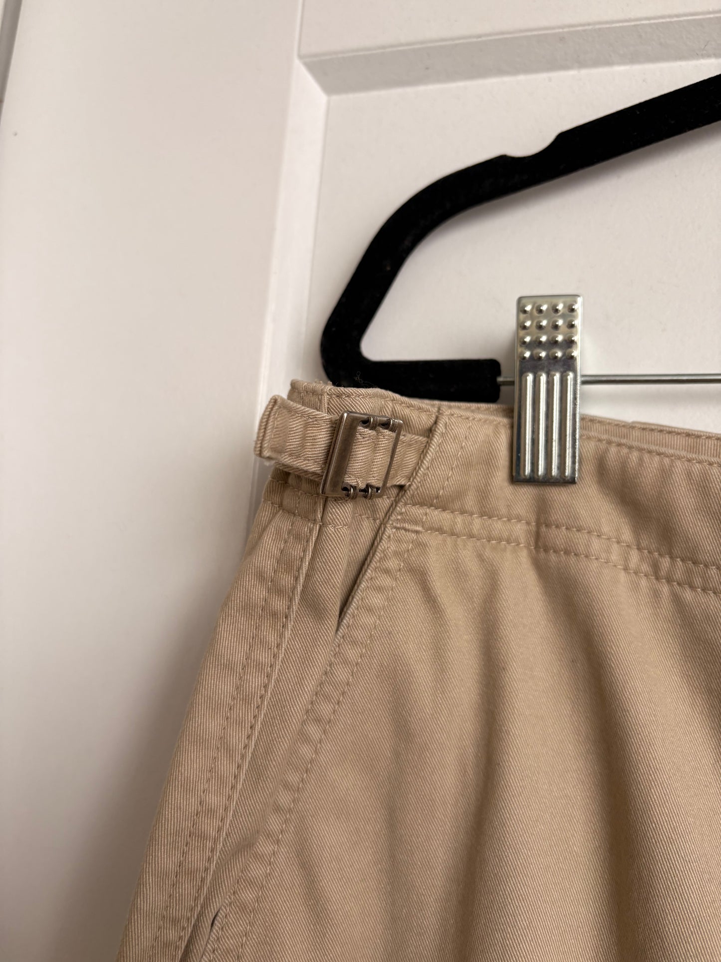 RALPH LAUREN KHAKI MAXI SKIRT - 18