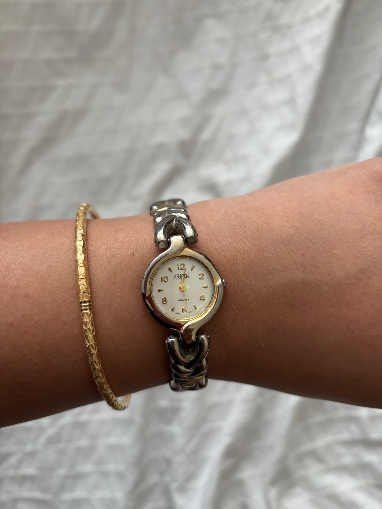 VINTAGE TWO TONE ASPEN WATCH