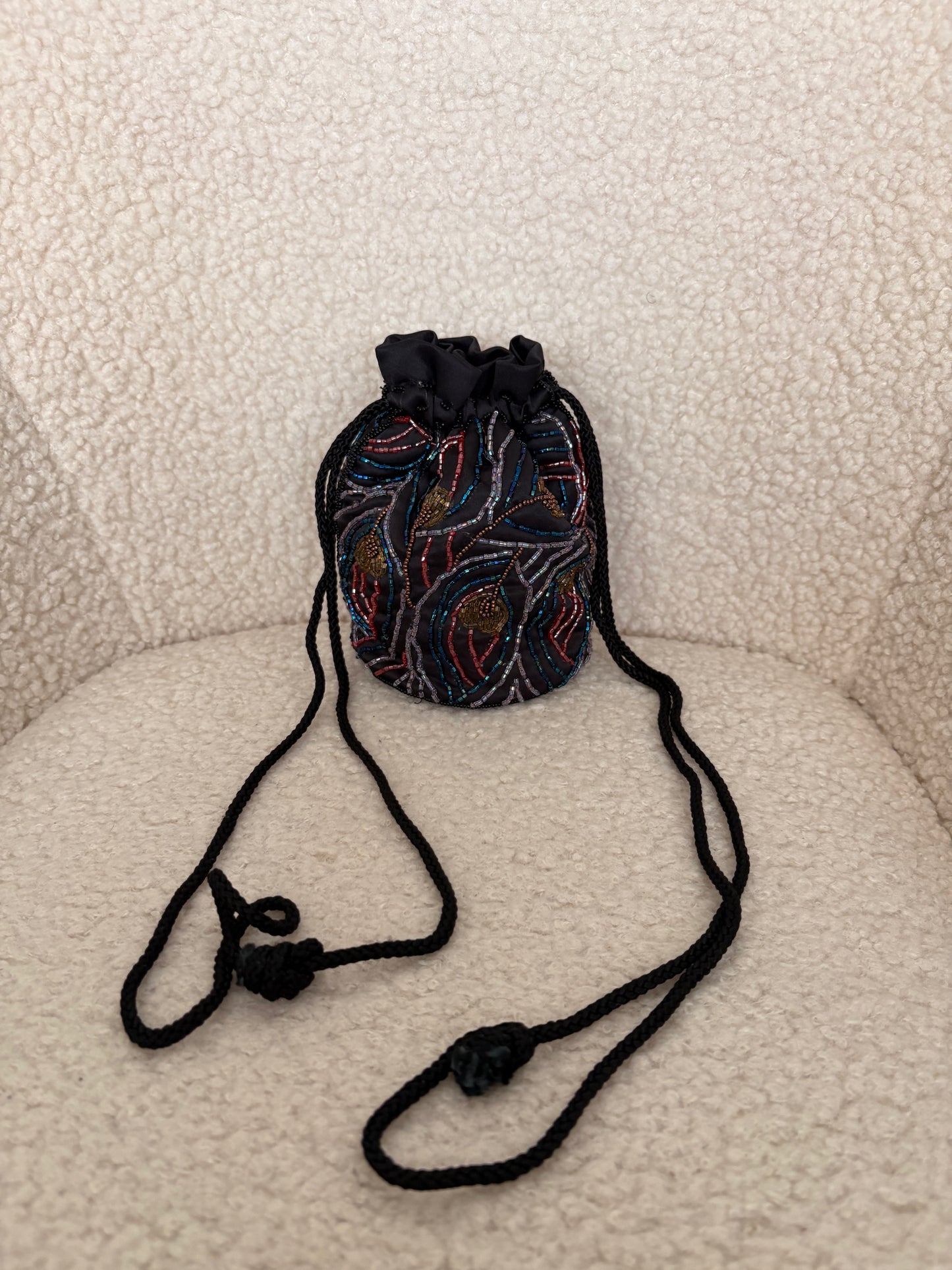 EMBELLISHED POUCH PURSE