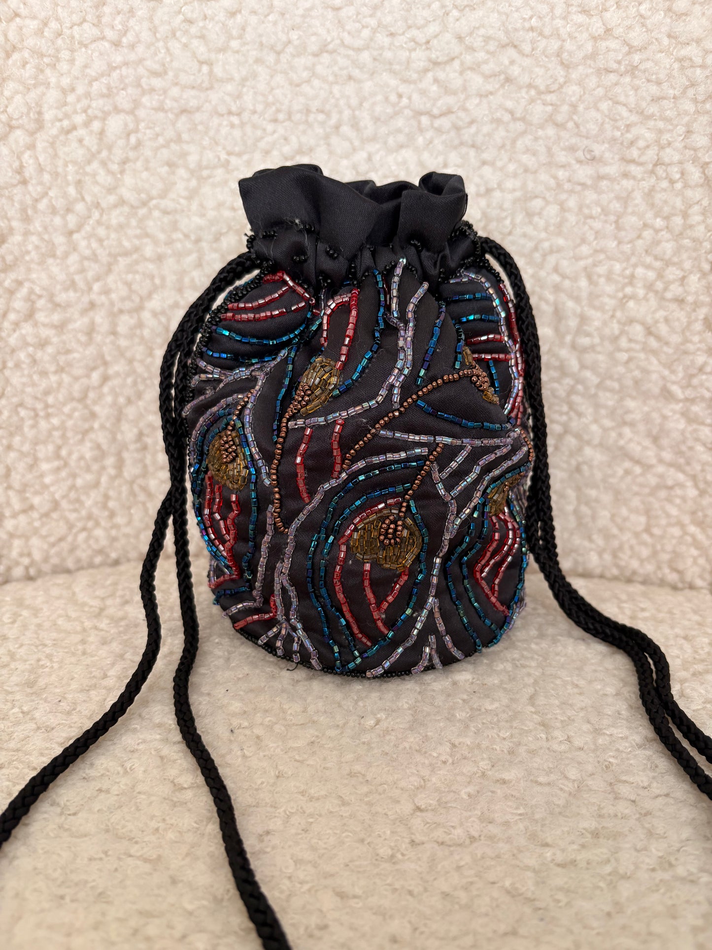 EMBELLISHED POUCH PURSE