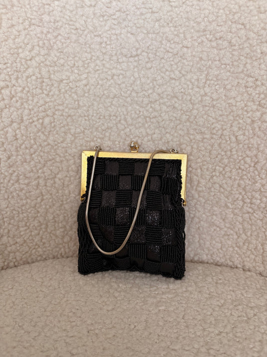VINTAGE BEADED BAG