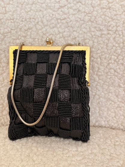 VINTAGE BEADED BAG