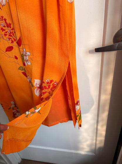 VINTAGE LOUBEN FLORAL MAXI DRESS - M