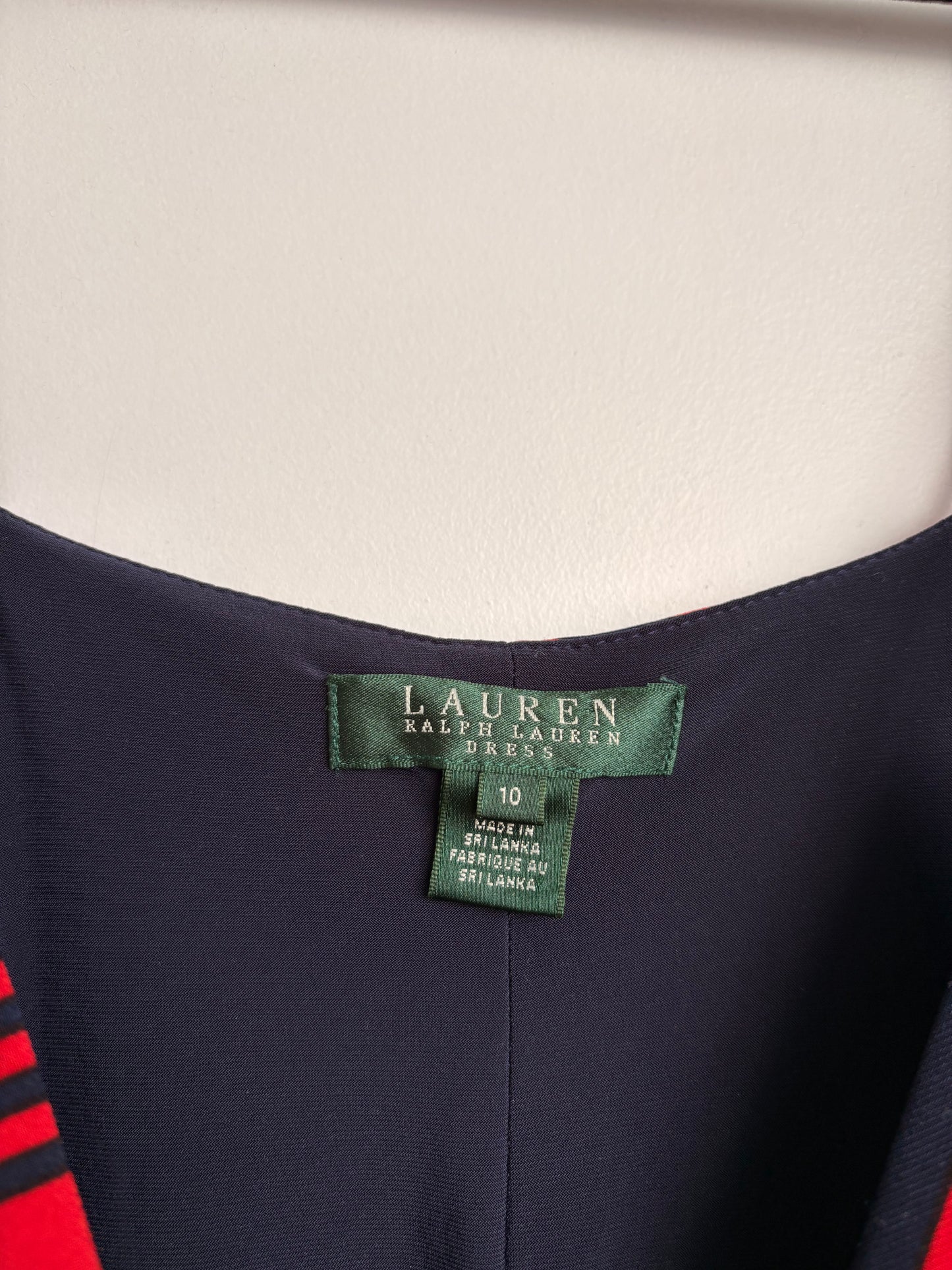 STRIPED LAUREN BY RALPH LAUREN DRESS - 10