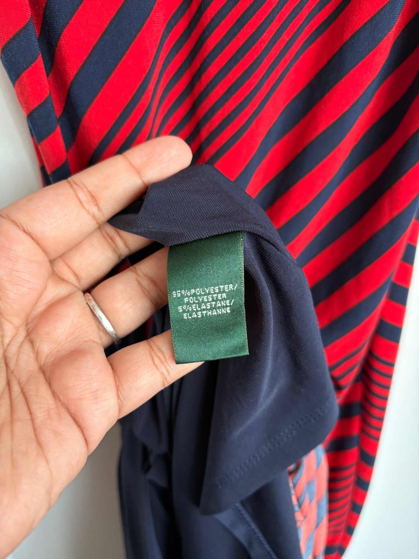 STRIPED LAUREN BY RALPH LAUREN DRESS - 10