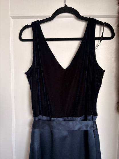 VINTAGE VELVET DRESS - 16