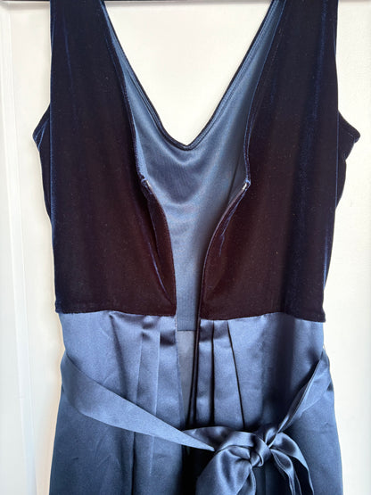 VINTAGE VELVET DRESS - 16