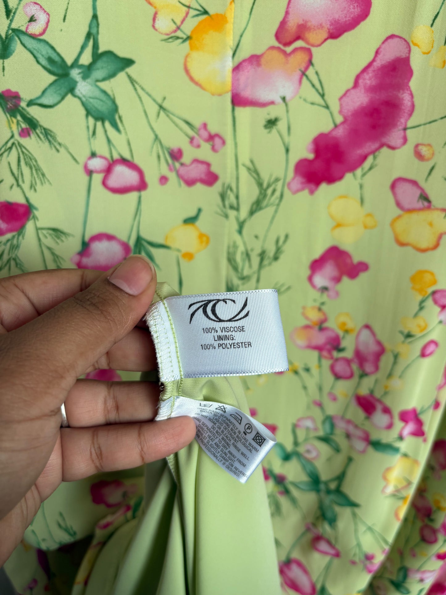 VINTAGE FLORAL MAXI DRESS - 18