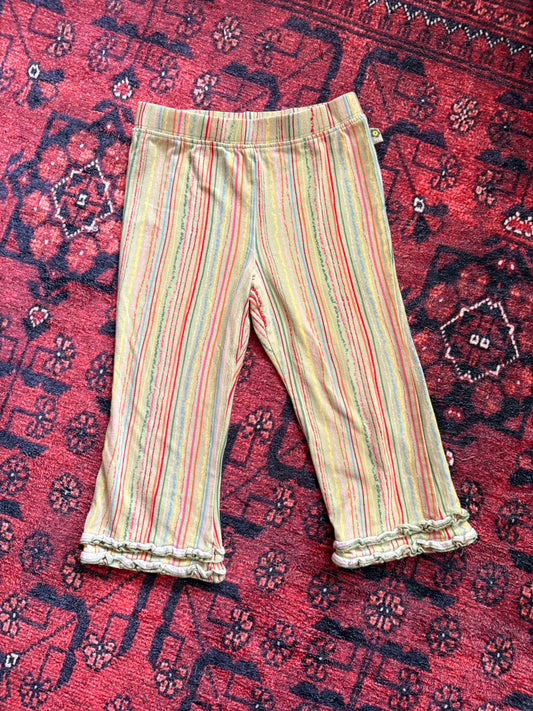VINTAGE CHILDRENS PLACE COLOURFUL STRIPPED PANTS - 18/24M