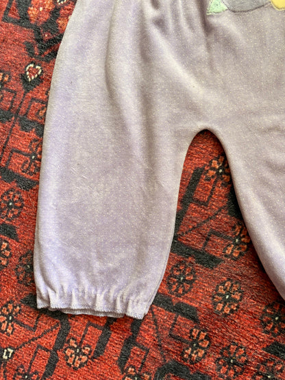 VINTAGE VELVET ROMPER - 3T