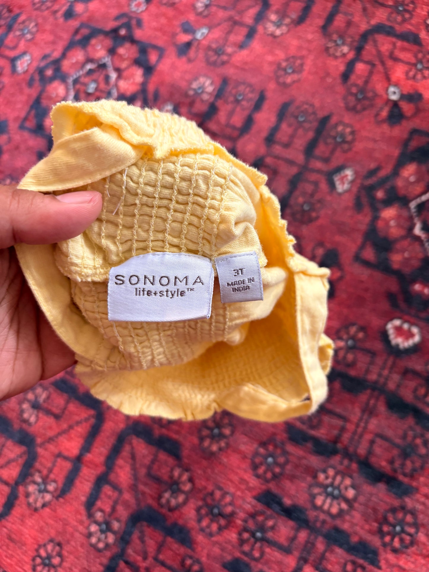 SONOMA BABYDOLL TOP - 3T