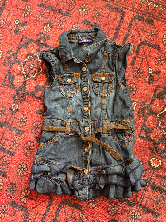 DENIM BABY MEXX DRESS - 18/24M