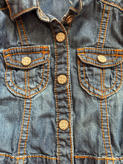 DENIM BABY MEXX DRESS - 18/24M