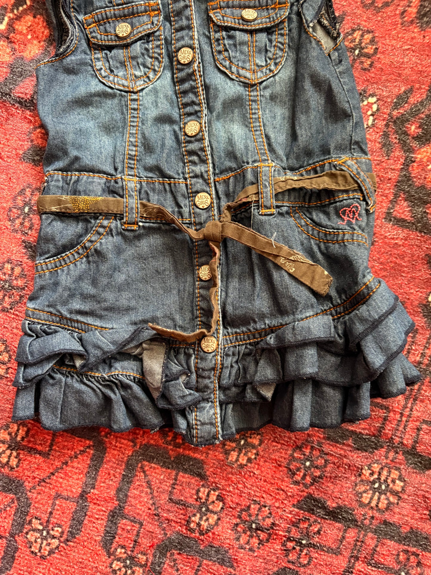 DENIM BABY MEXX DRESS - 18/24M