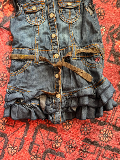 DENIM BABY MEXX DRESS - 18/24M