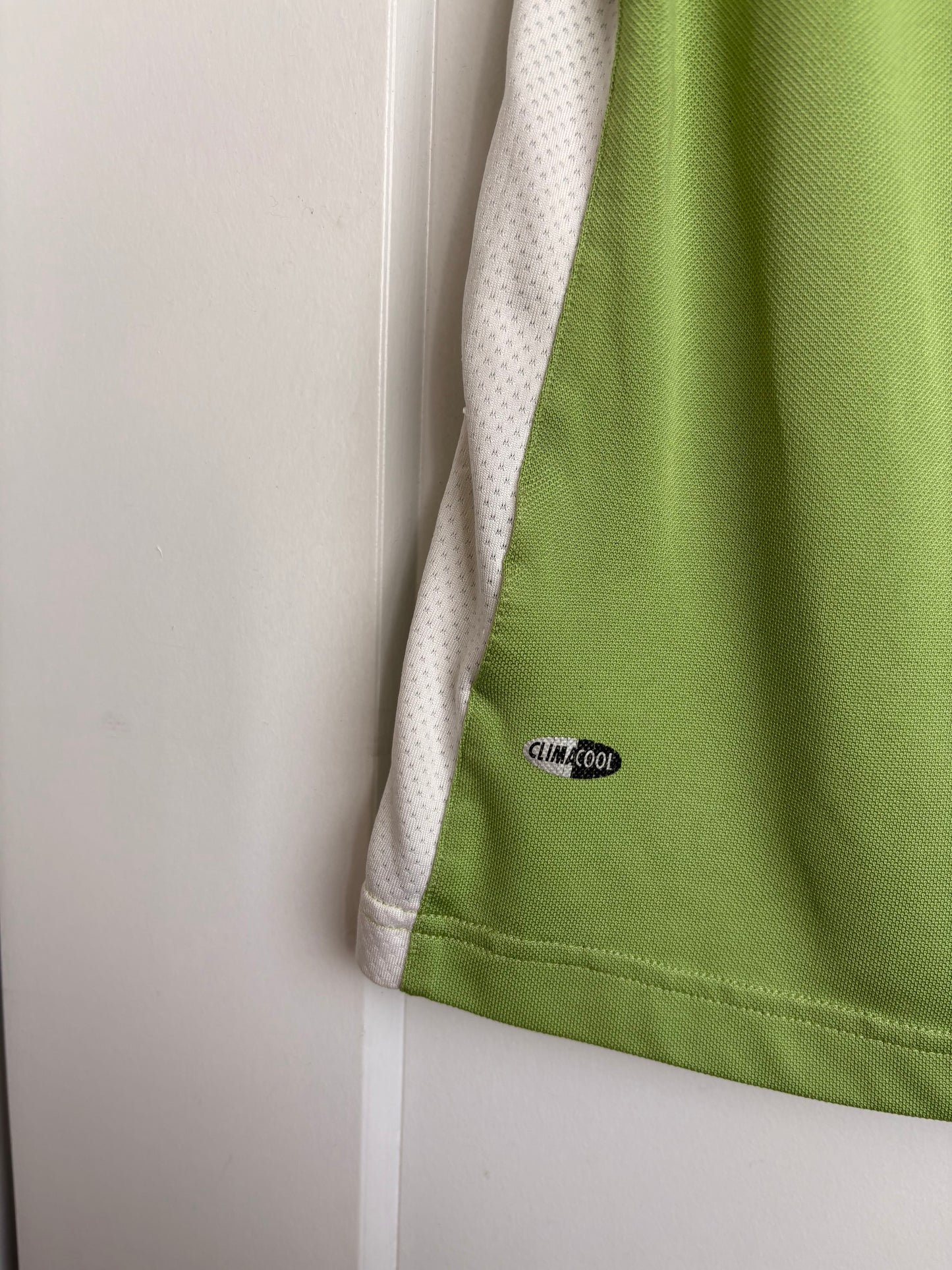 VINTAGE ADIDAS QUARTER ZIP ATHLETIC TOP - L