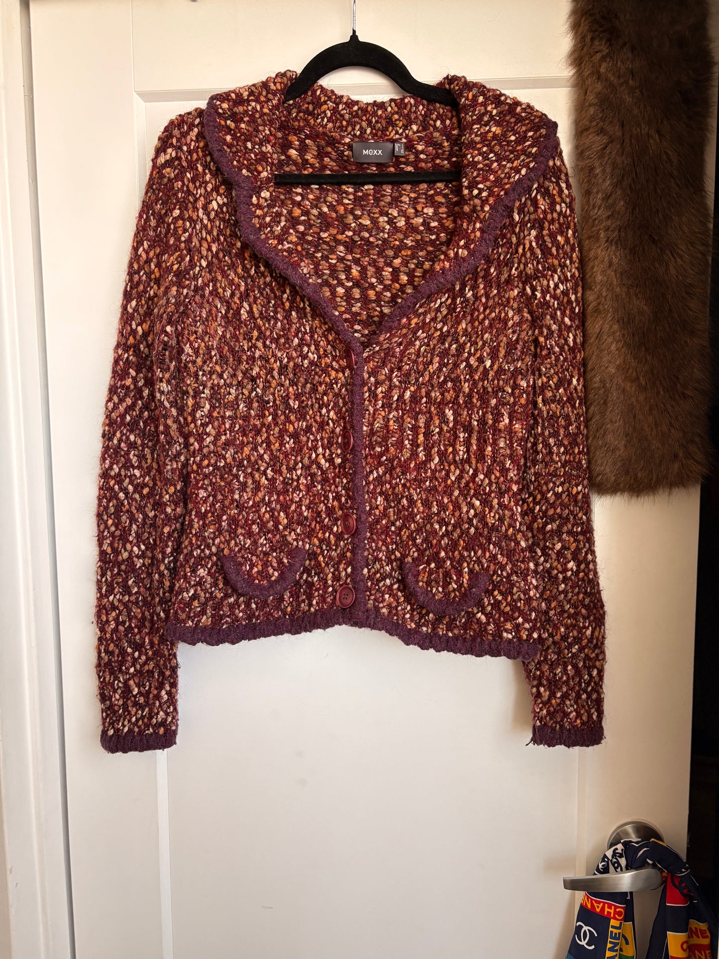 MEXX MOHAIR CARDIGAN - L