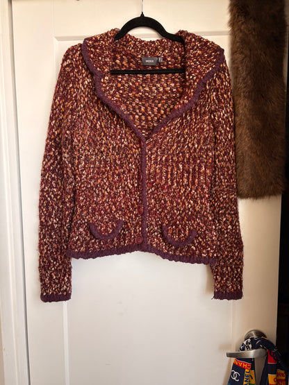 MEXX MOHAIR CARDIGAN - L