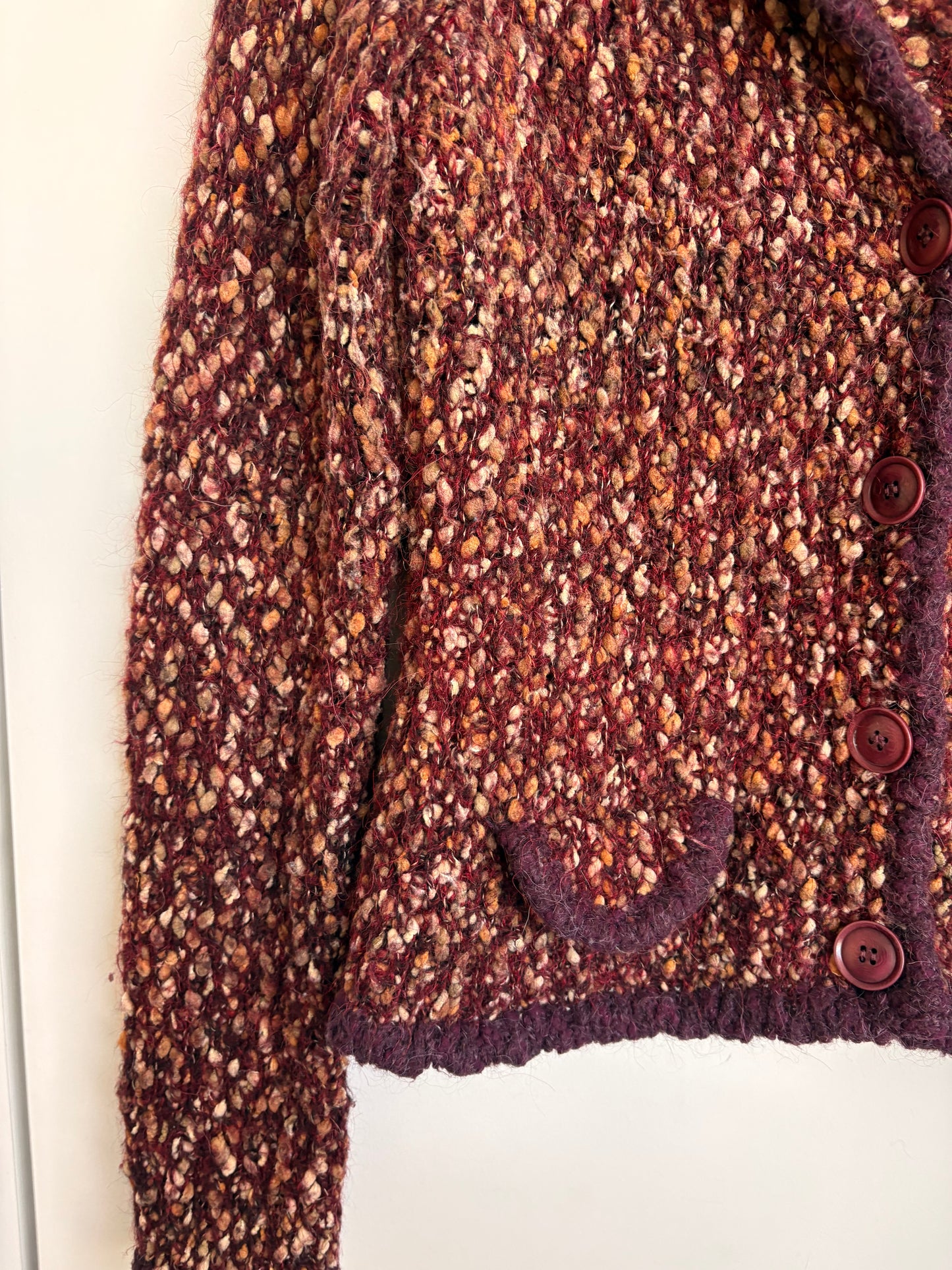 MEXX MOHAIR CARDIGAN - L
