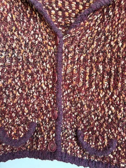 MEXX MOHAIR CARDIGAN - L