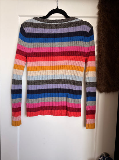 VINTAGE COLOURFUL GAP SWEATER - S