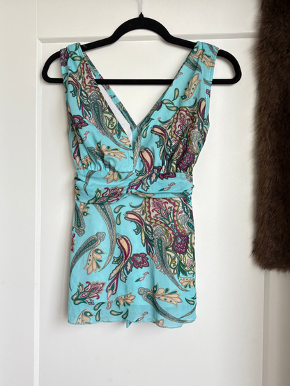 VINTAGE FMX PAISLEY TANK TOP - S
