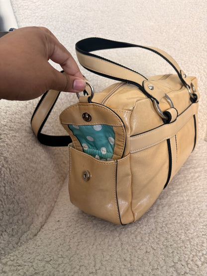 VINTAGE NINE WEST LARGE SHOULDER BAG