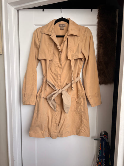 VINTAGE TRENCH COAT - S
