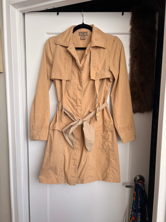 VINTAGE TRENCH COAT - S