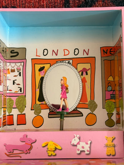 VINTAGE CHILDREN'S PARIS JEWELRY BOX