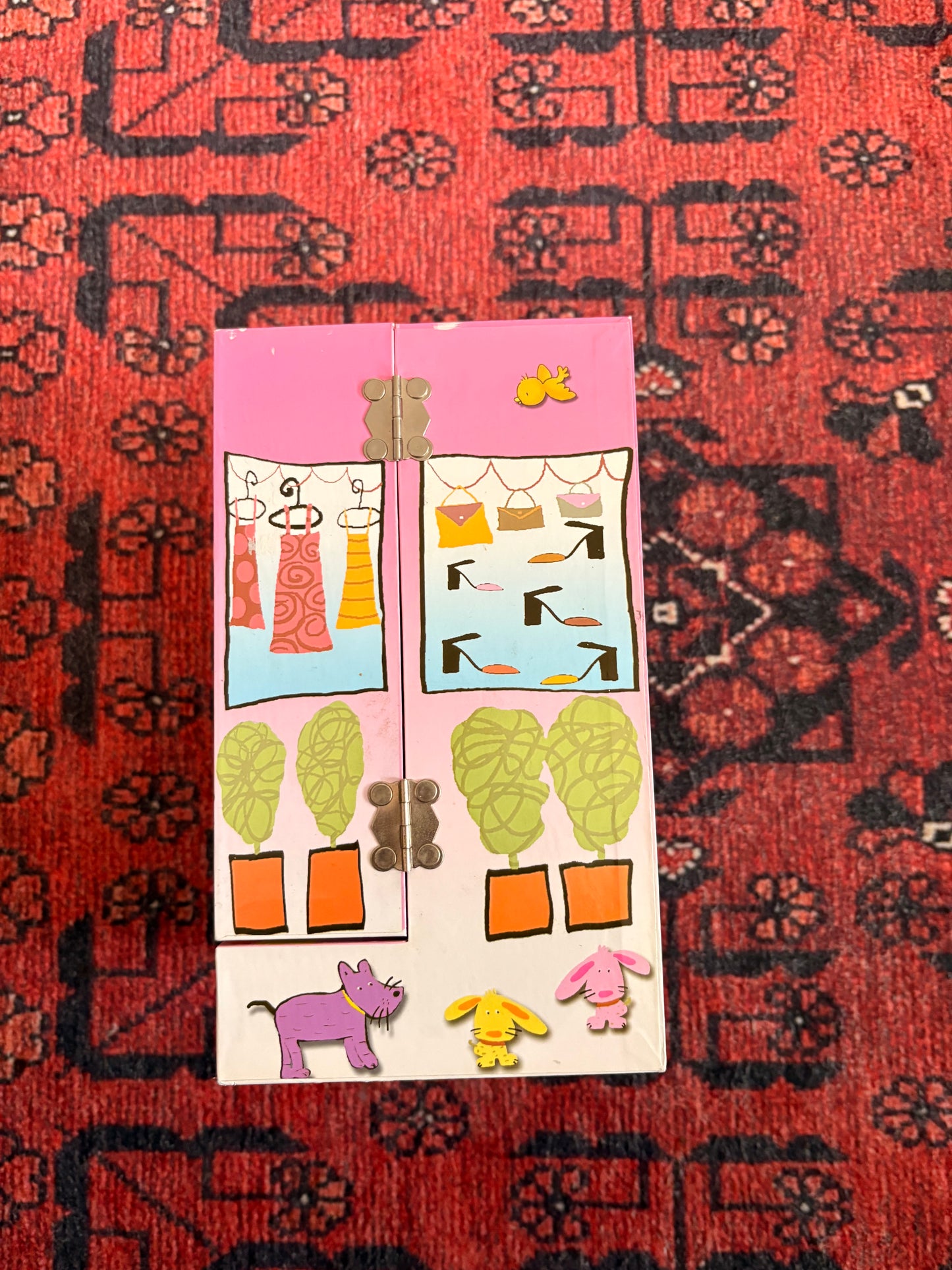 VINTAGE CHILDREN'S PARIS JEWELRY BOX