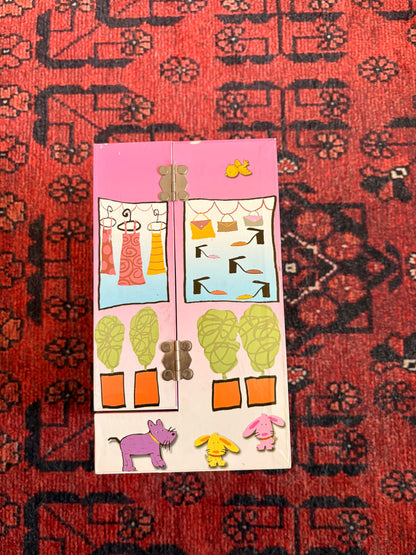VINTAGE CHILDREN'S PARIS JEWELRY BOX