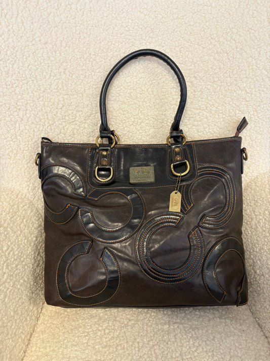 LARGE COACH SHOULDER BAG