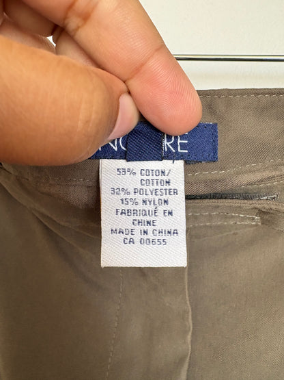 KHAKI MAXI SKIRT - 16