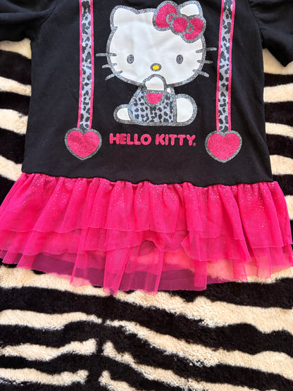 KIDS HELLO KITTY TUTU TOP - 2T