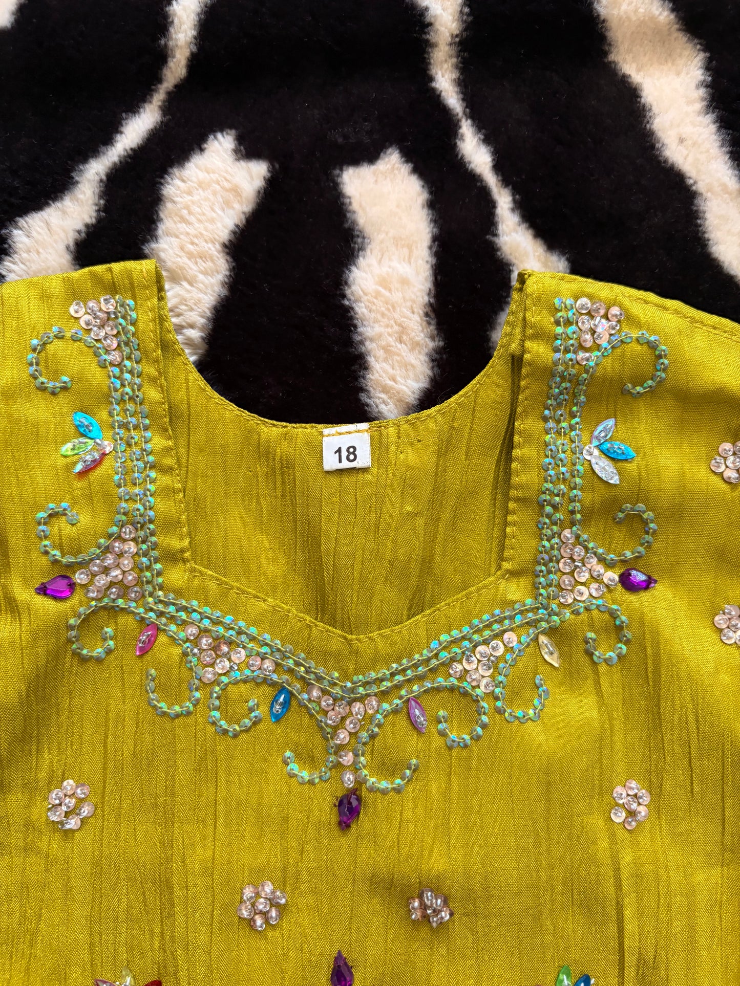 KIDS SEQUIN TANK TOP - 18M