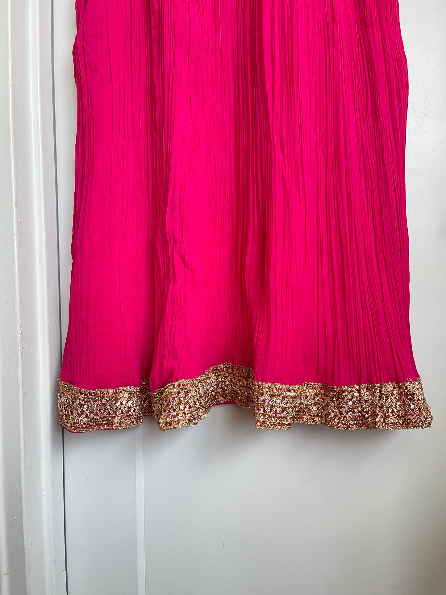 MAGENTA PINK KAMEEZ SET