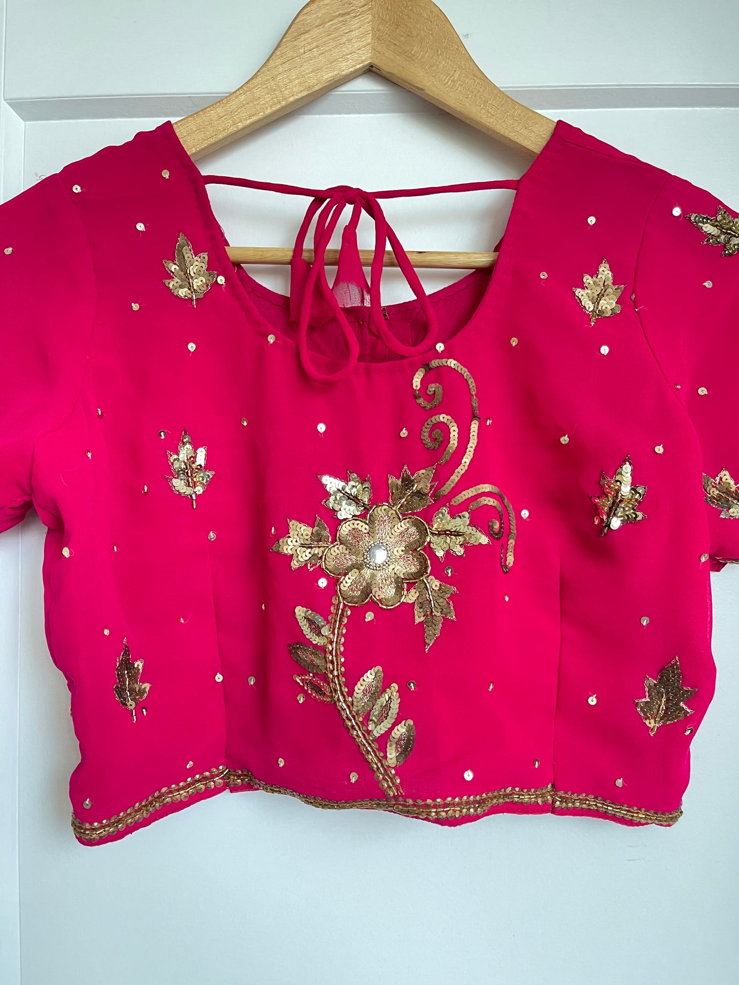 MAGENTA SAREE BLOUSE