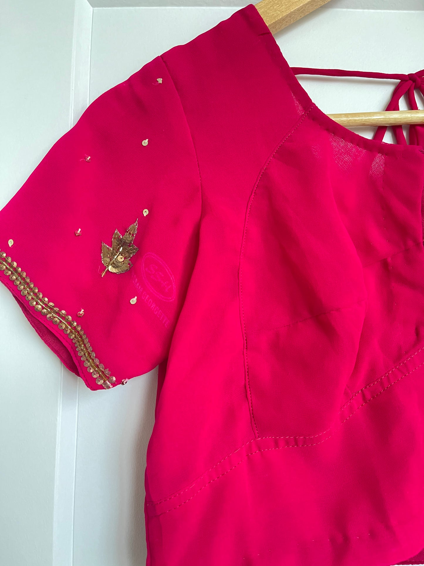 MAGENTA SAREE BLOUSE