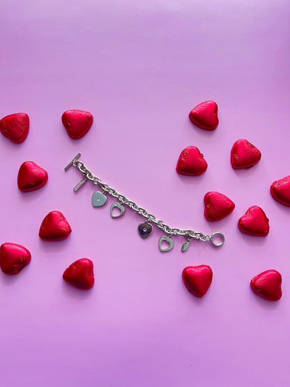 MARKS HEART CHARM BRACELET