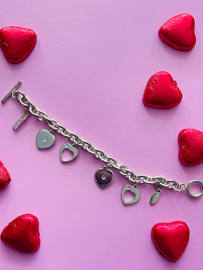 MARKS HEART CHARM BRACELET