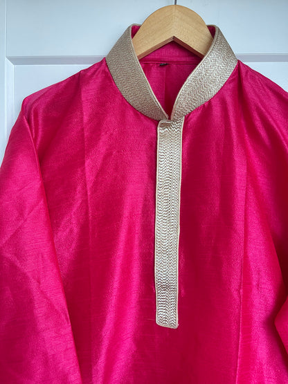 MENS PINK KURTA