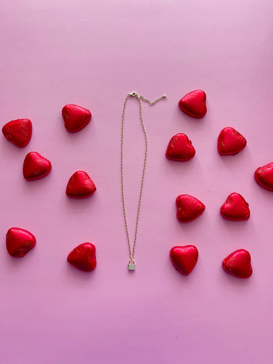 MINI LOCK NECKLACE
