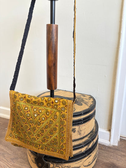 MIRROR WORK CROSSBODY BAG